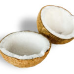 Coconut for oil preparing